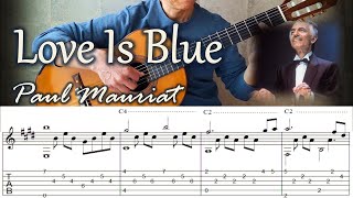 Video-Miniaturansicht von „Love Is Blue - Fingerstyle Guitar | TAB“