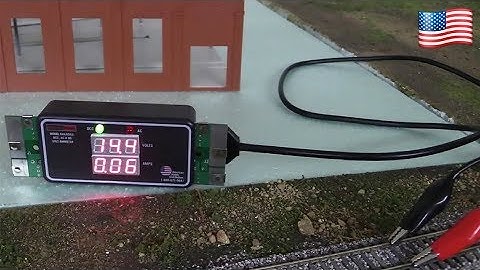 How to measure voltage on your layout with RRampmeter?