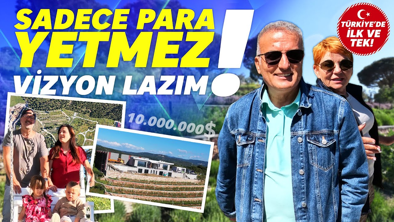 Taşlık Araziyi Cennete Çevirdiler! Türkiye’nin Toskana’sı Zeze Çiftliği