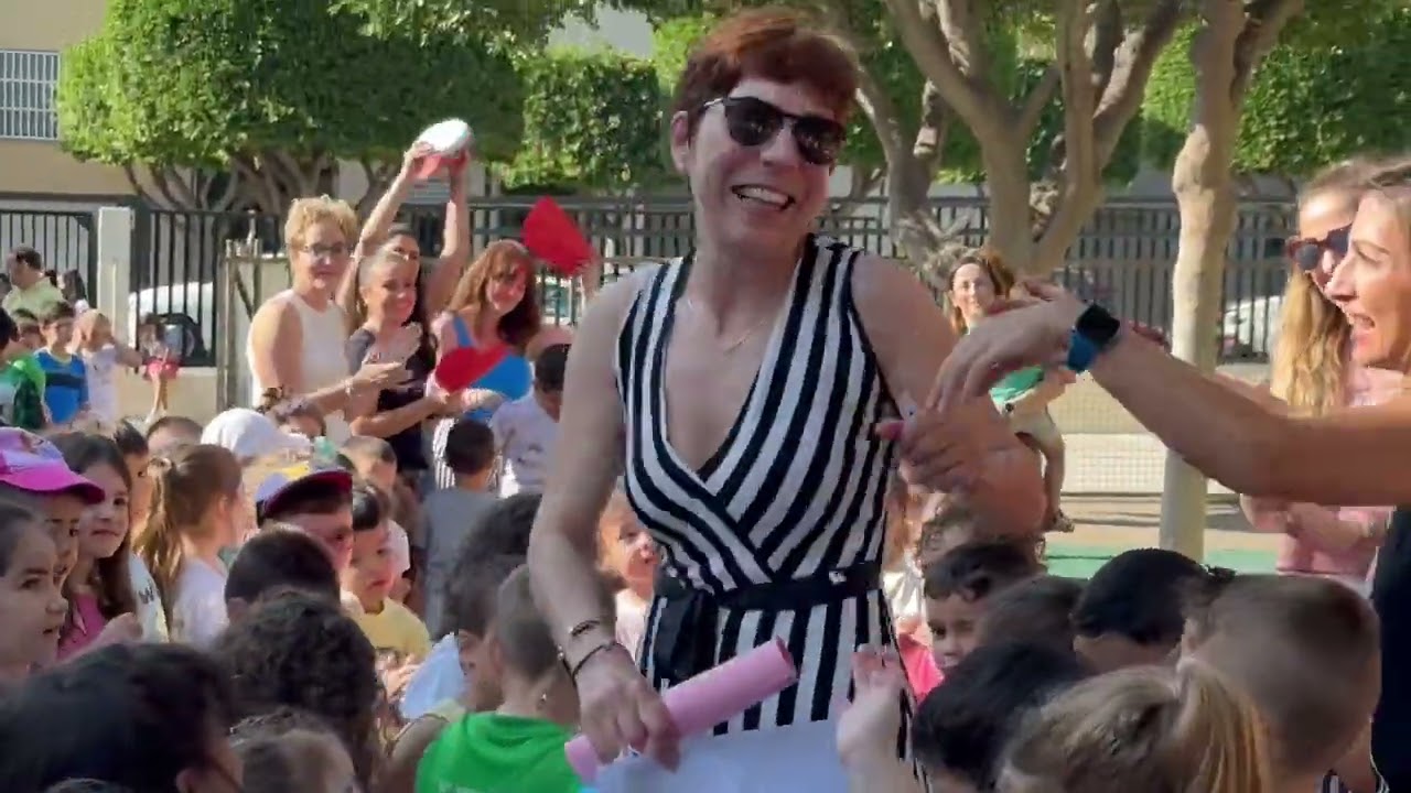 DESPEDIDA DE LA SEÑO ANCHE. CEIP RAMÓN Y CAJAL. EL EJIDO