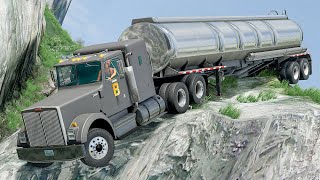 Cliff Drops #160 - BeamNG DRIVE | SmashChan