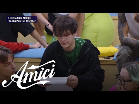 Amici 25  - Lorella Cuccarini sospende la maglia a Michele