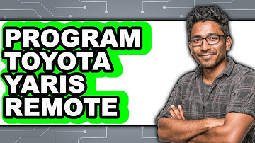 How to Program Toyota Yaris Remote (Only Way)
