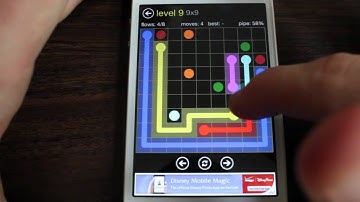 Flow - 9x9 Level 9 Walkthrough