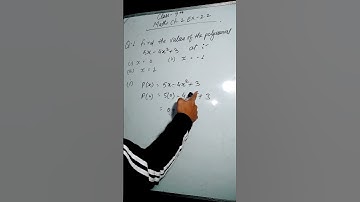 Class 9 Maths Chapter 2 Polynomial || Ex- 2.2 Question no:-1 || Class 9 Term-2 Syllabus