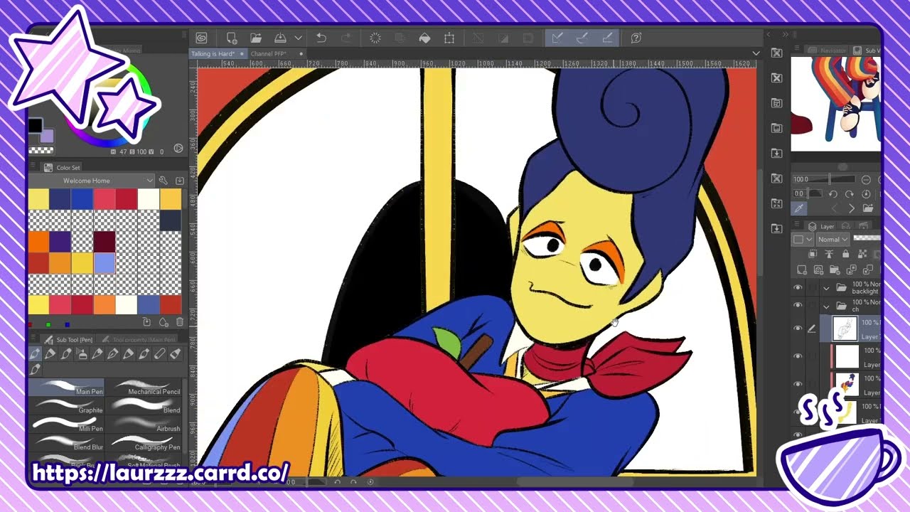 Talking Is Hard... (ft. Welcome Home Speedpaint)