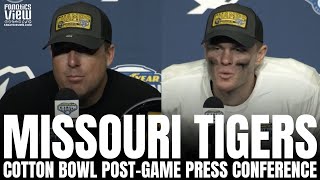 Eliah Drinkwitz & Missouri Tigers React to Cotton Bowl Win vs. Ohio State, Mizzou Tigers Future