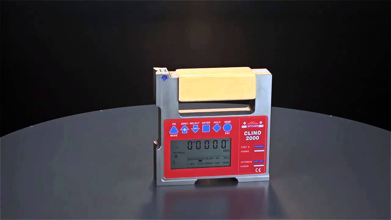 Neigungsmessgerät / Inclination measuring instrument CLINO 2000 - YouTube