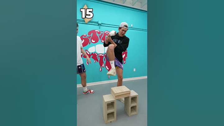 How many wooden boards can we kick through? @BenAzelart