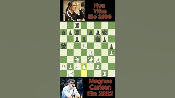 Magnus Carlsen vs Hou Yifan #chess 1033