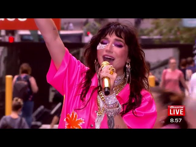 Kesha - Raising Hell | Live on Sunrise, 2020