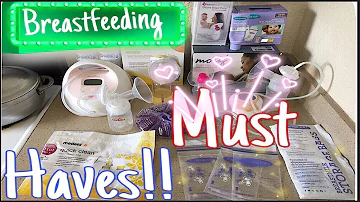 BREASTFEEDING MUST HAVES + BREASTFEEDING TIPS ||WHAT I USE!! ||