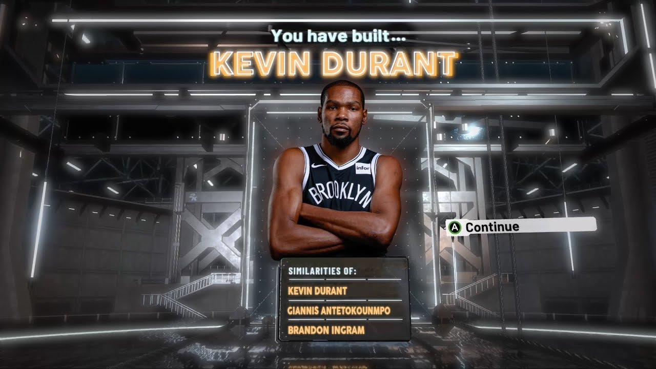 kevin durant nba 2k20