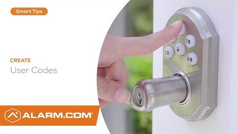 How to Set Up an Alarm.com User Code (Mobile App)
