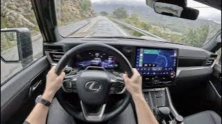 2024 Lexus GX 550 Overtrail   POV Street Driving Impressions