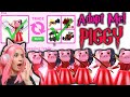 ПИГГИ озверела в доме Адопт Ми | Женяша удочерила злую свинью  piggy  adopt me | Роблокс на русском!