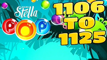 Angry Birds Stella Pop Levels {1106 To 1125} Walkthrough For Android & iOS