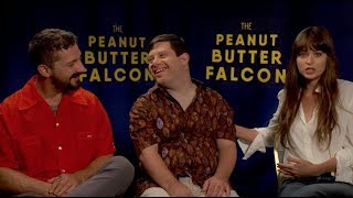 Peanut Butter Falcon interviews - Dakota Johnson, Shia LaBeouf, Zack Gottsagen