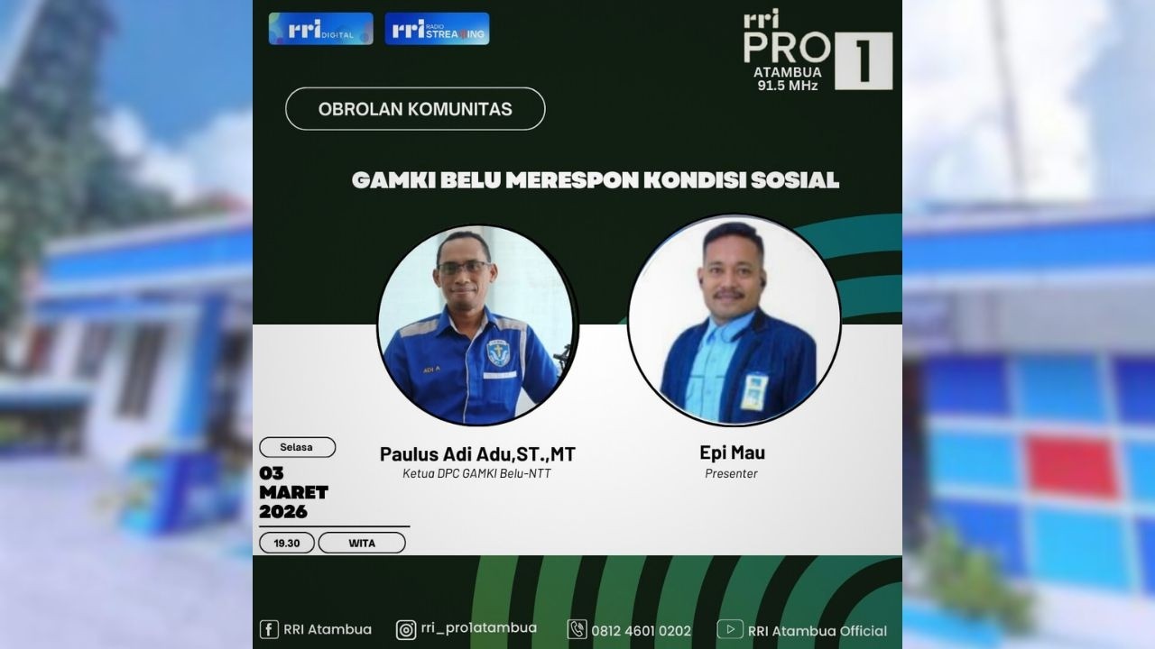 GAMKI BELU MERESPON KONDISI SOSIAL || SELASA, 03 MARET 2026