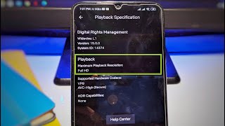 Redmi Note 8 Pro Netflix HD Support Fix
