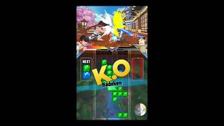 Puzzle Fighter Game (Android & IoS) BEST Biggest ATTACK screenshot 4