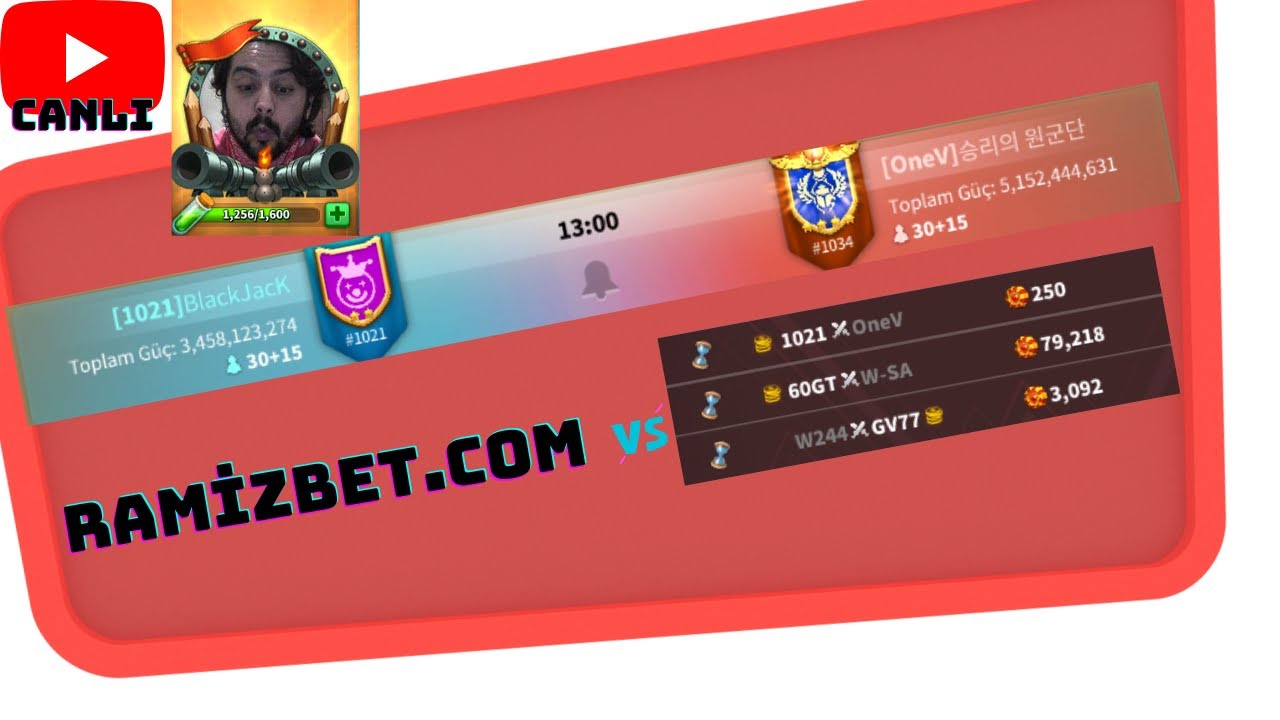 [1021] vs [OneV]  - OSİRİS LİGİ FİNAL 2.TUR !  - Rise of Kingdoms