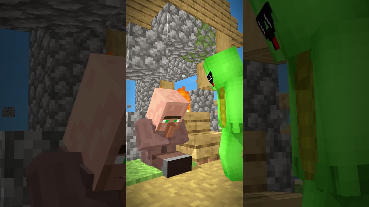 Mikey HACKED Minecraft! 🚨| MAIZEN Animation In Minecraft