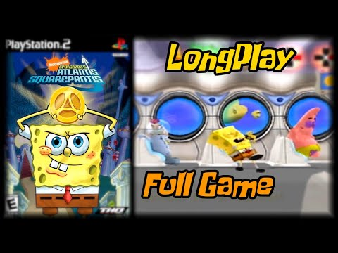 SpongeBob's Atlantis SquarePantis - Longplay Full Game Walkthrough (No Commentary) (Ps2, Wii)