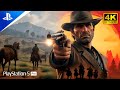Red Dead Redemption 2 PS5™ PRO Gameplay Realistic and STUNNING [4K 60FPS]