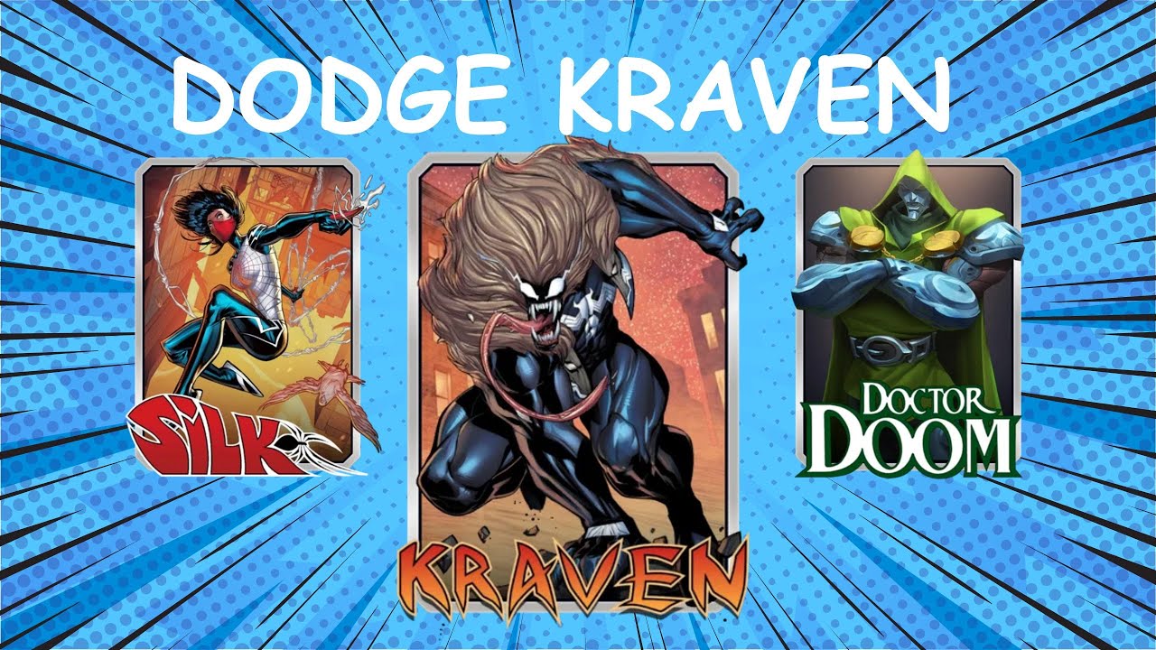 I LOVE THIS DECK, DODGE KRAVEN !!! CONQUEST MODE MARVEL SNAP - YouTube