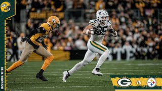 Tucker Kraft's Career High 143-yard Day | Packers Vs Steelers