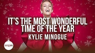 Kylie Minogue - It's The Most Wonderful Time Of The Year (Official Karaoke Instrumental) | SongJam