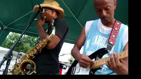 Darryl Ray Band jams out at Chaps July 4th Party