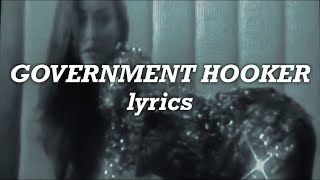 Lady Gaga - Government Hooker (Lyrics)