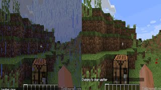 How to Stop Rain in Minecraft (Clear Weather)