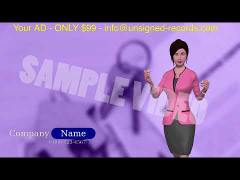 Only $99 - Video Advertising For Your Business - Insurance Agent Female - Video Ads