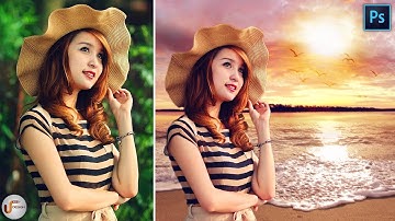 Photoshop CC Tutorial - Beautiful Fantasy Sunset Effects