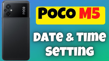 POCO M5 Date & Time Setting