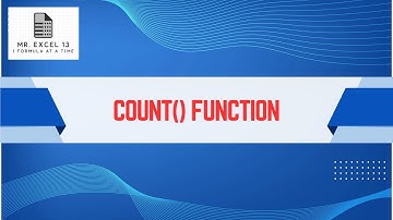 Count Function (Beginner)