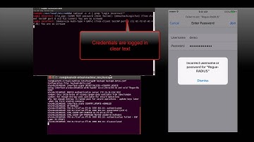 Stealing 802.1x Credentials with Rogue AP & RADIUS server