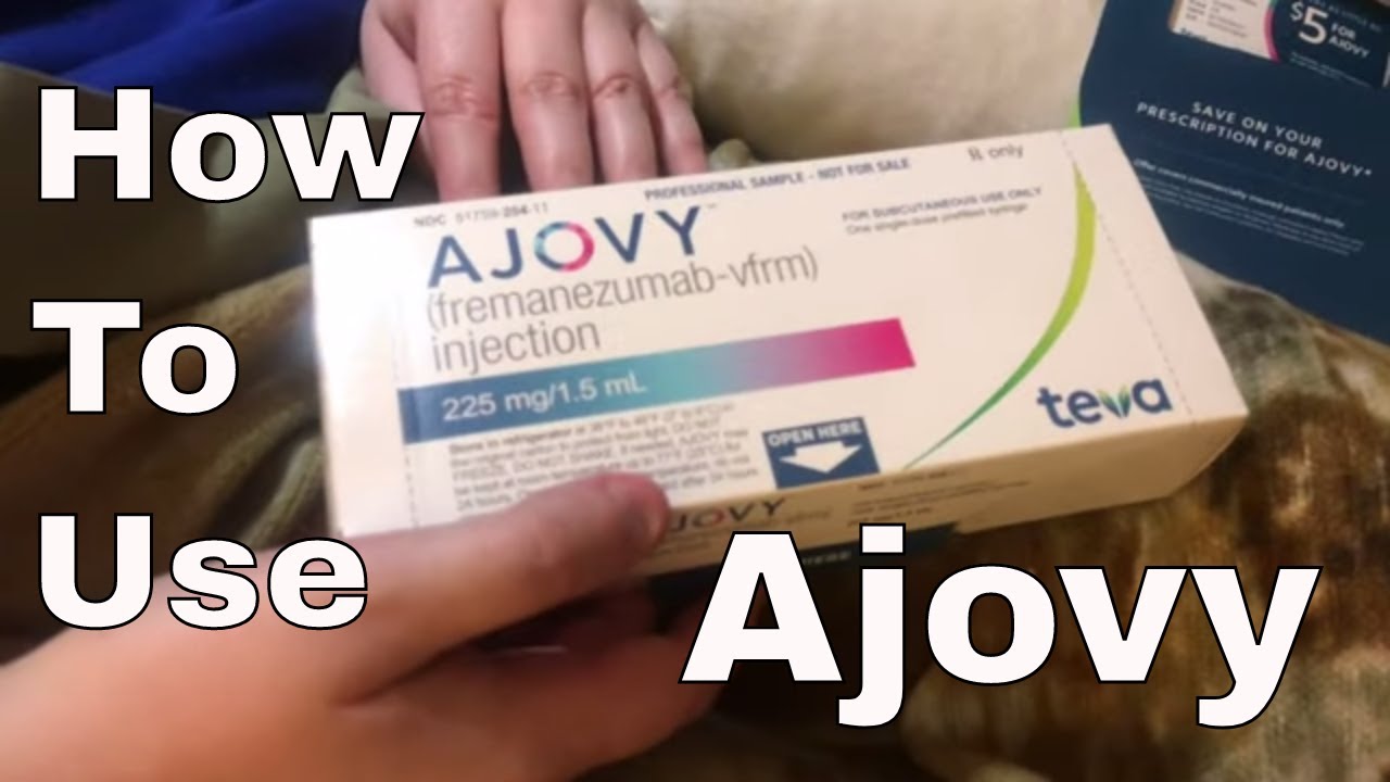 How To Use Ajovy