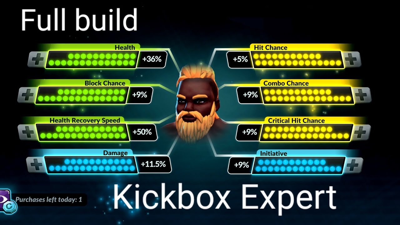 MMA Manager 2 | best stand-up build(low kicks + punches) | Raymond