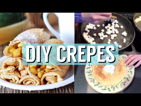 DIY Winter Wonderland Themed Crepe Party!