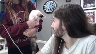 Charlie Learns That Cats Purr