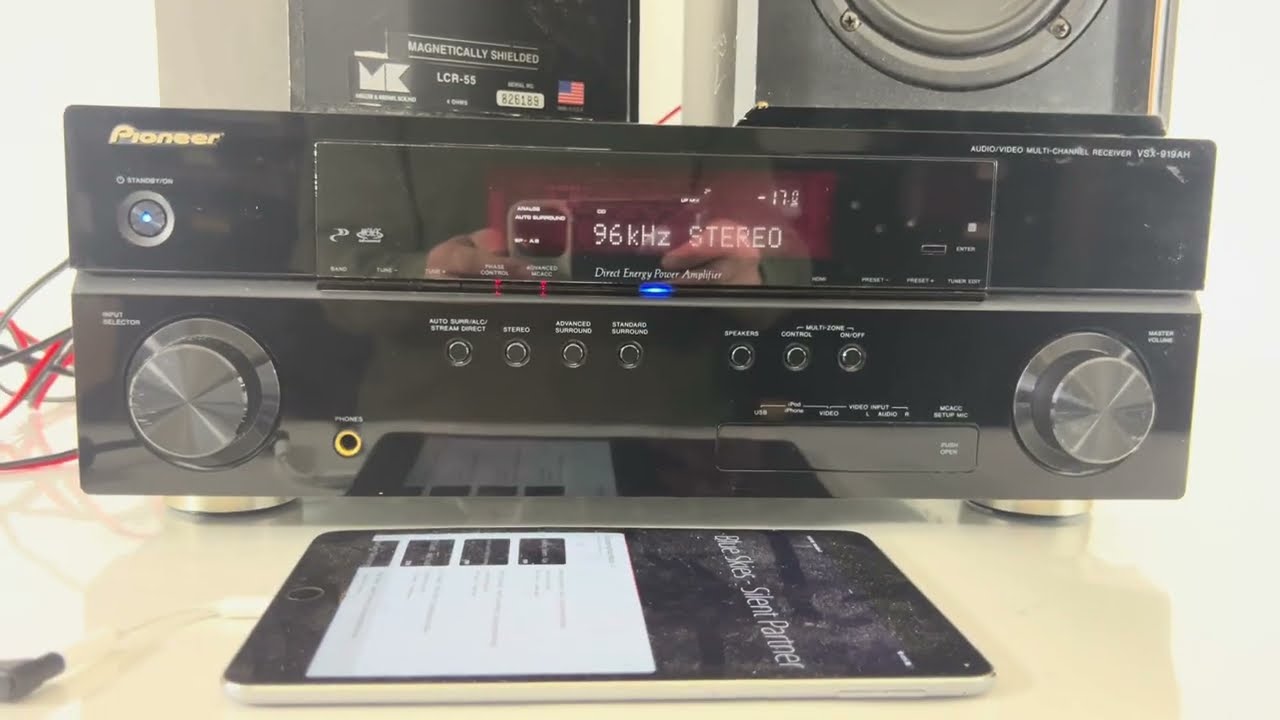 Pioneer VSX-919AH-K 7-Channel A/V Stereo Receiver - YouTube