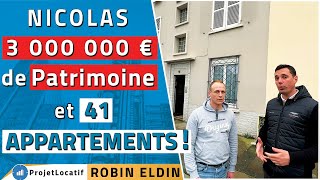 16 000€  de LOYERS MENSUELS ! ON VISITE SES IMMEUBLES !