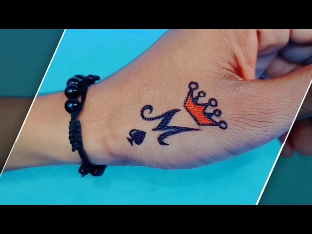 20 Stylish M Letter Tattoo Designs And Ideas 2023