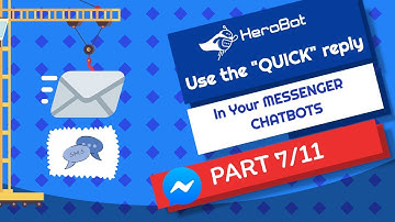 QUICK REPLY for Messenger Bots | The Reply Types (Part 7/11)-The building Blocks of your ChatBot