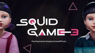 Free Squid Game Season 3 Presentation Template by GreatPPT