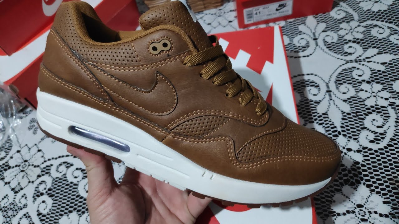 nike air de couro